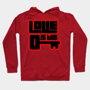 Love is the Key pt.3 [ blk - red ] Hoodie